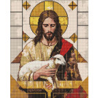 Алмазная живопись мозаика по номерам на холсте - 40*50см Идейка АМО8198 Геометрия благодати