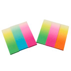 Бумага для заметок с липким слоем 3цв.*50л. (3 блока 76*25мм) Josef Otten пластик, эфект жемчуга, ассорти JX689-3