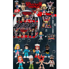 Игрушка фигурка-брелок Stranger Things 9см Странные дела, упаковка - сюрприз S1203/912015