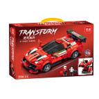 Конструктор 3D Blocks Mingdi Transform серия Супер автомобиль, Feeriar 414эл. 48*32*5,5см 10097