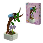Конструктор 3D Blocks Flower Insect series 103F-7 Бонсай жук Носорог, кор. 20*14,5*4см, 188 дет.