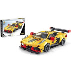 Конструктор 3D Blocks Brick Panlos Challenger car Corvette C8R, кор. 35,5*23,5*6см, 344 дет. 666019