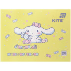 Тетрадь нотная KITE А5 20арк Cinnamoroll CR26-405