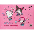 Тетрадь нотная KITE А5 20арк Hello Kitty HK26-405