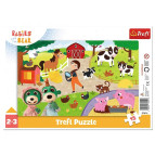 Пазлы Trefl 15 эл. 31414 Трефлики на ферме