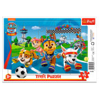 Пазлы Trefl 15 эл. 31428 Послушные песики