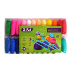 Легкий воздушный пластилин 24цв. ZiBi со стеком 10г Kids Line ZB.6297