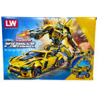 Конструктор 3D Blocks LW Трансформер 312 элементов №7253-2