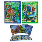 Игра-аппликация 3 листа 20*15см магнитные наклейки Зверополисс ассорти WM813