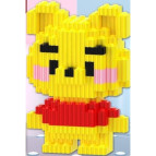Конструктор 3D Blocks Xinz Винни Пух №8119, кор. 10*10*10см, 581 дет