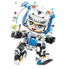 Конструктор 3D Blocks Астронавт военный отряд, кор. 31*25*8см, 542 детали 8804