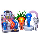 Вентилятор ручной механический Mini Fan Space Астронавт 15см ассорти 2093/643