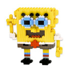 Конструктор 3D Magic Blocks Спанч Боб 23см 1031 деталь, №7242