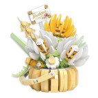 Конструктор 3D Boutique Осенняя хризантема 9,3*9,2см, 517 деталей №1089