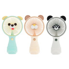 Вентилятор ручной DianDi Desktop USB Fan Зверушки (аккум, USB) 18см ассорти G6614