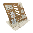 Подставка для книг металлическая с таблицей умножения Kidis Bear 2086