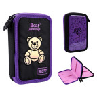 Пенал 2 отделения без наполнения Yes HP-01 Bear Sweet Hugs 533710