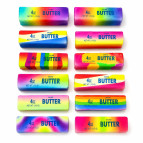 Игрушка антистресс Сквиш Масло Butter разноцветное 14*3,5см 219*