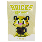 Конструктор 3D Blocks Bricks Зверополис, кор.11,2*7,7*4см, 225 деталей F3057