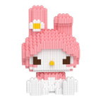 Конструктор 3D Magic Blocks My Melody кор.24см 1580 деталей №7840