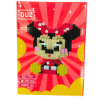 Конструктор 3D Magic Blocks Минни Маус кор.24см 1580 деталей №7791