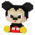 Конструктор 3D Magic Blocks Микки Маус кор.24см 1580 деталей №7792