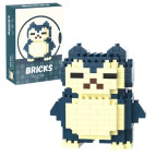 Конструктор 3D Blocks Bricks Pokemon, кор.11,2*7,7*4см, 225 деталей H-32