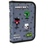 Пенал 1 отделение с 2 отворотами Yes HP-04 Minecraft Reality 533744