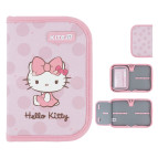 Пенал 1 отделение с 1 отворотом Kite мод 621 Hello Kitty HK26-621-1