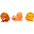 Игрушка Лев на колесиках инерционная, 11см ассорти MM2274