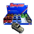 Игрушка машинка Simulation Mini399 Jeep инерционная 14см ассорти MM23201