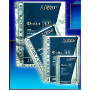 Файлы А4 40мк 20шт LEO  3600