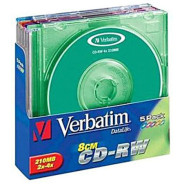 Диск CD-RW 700MB VERBATIM 8x-10x12х