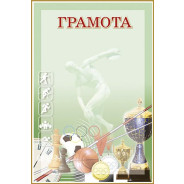 Грамота А4 ФОЛИО №73 Спортивная