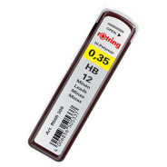 Грифели для механических карандашей 0,35мм ROTRING R50530*