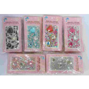 Наклейки детские Стразы JEWELRY Sticker с сердцем 50*80мм