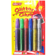 Клей с блестками набор HS 6цв. по 15мл. 98715