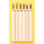 Набор резцов по дереву D.K. Art-Craft 6шт в блистере 11512