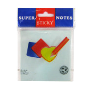Бумага для заметок с липким слоем 76*76 100л. Super Sticky Цветной 0022