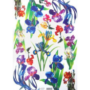 Дкупажная карта 40*30см 60г/м 07258 Цветы ирисы
