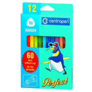 Фломастеры 12цв. CENTROPEN 2510/12 Perfect
