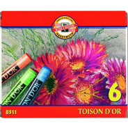 Пастель сухая Koh-i-Noor Toison Dor набор 6шт. 8511
