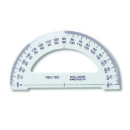 Транспортир Koh-i-Noor 180/100 бесцветный