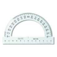 Транспортир Koh-i-Noor 180/125 дымчастый