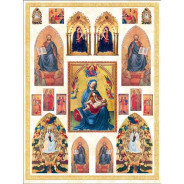 Декупажная карта-бумага KREUL 50*70 KR-740020-42 Мадонна и ангелы