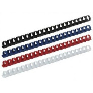 Пружина для переплета пластик Д 19мм 121-150арк Buromax 1шт 0506-**