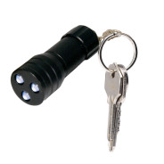 Брелок TRUE UTILITY Compact MicroLite Tu283b 3LED фонарик чёрный