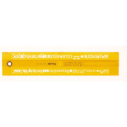 Трафарет ROTRING буквы 7мм ISO 3098 R342070/S0228580