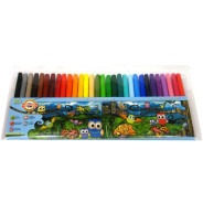 Фломастеры 30цв. Koh-i-Noor 1012ET30