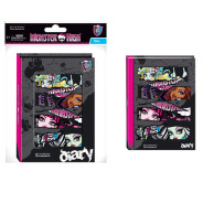 Блокнот твердая картонная обложка StarPak Monster High 1 110*150 мм 283569
